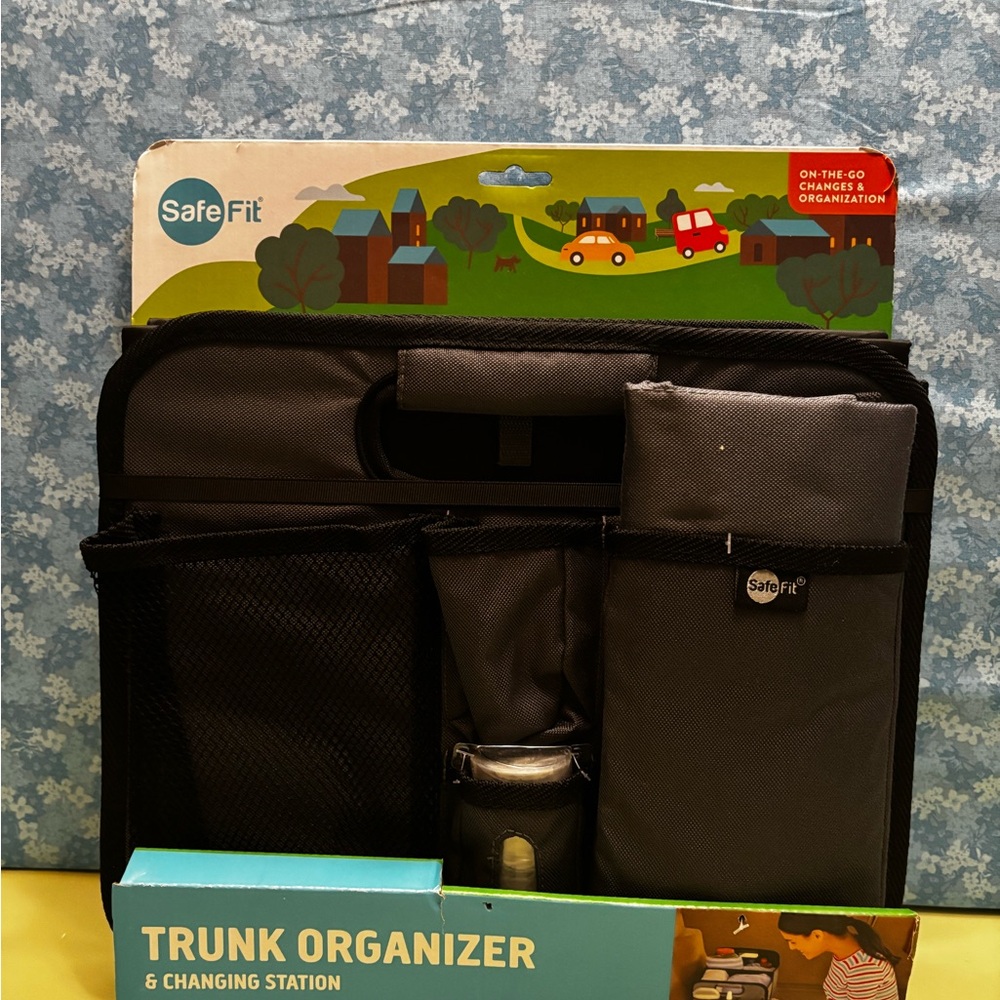 Trunk organizer and changing station